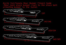 Load image into Gallery viewer, BM Fabrications - Arctic Cat 137 EXO Rear Bumper