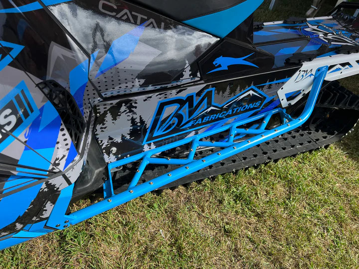 BM Fabrications - Arctic Cat Catalyst Running Boards – Mountain