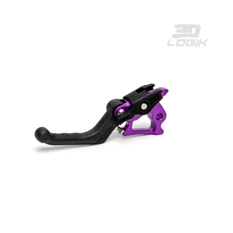 ピンクの猫■Brake Lever w/ 3s Shifter■ 3D LOGIK - Arctic Cat V1 Adjustable Brake Lever Assembly