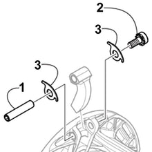 Load image into Gallery viewer, Arctic Cat - Adapt Cam Arm Pin Kit - Set of 3 - 2022-2026 Models - 8639-454