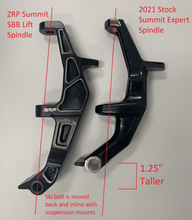 Load image into Gallery viewer, ZRP - Gen 4 Summit 1.25" Lift 0.5" offset SBB Spindle Set