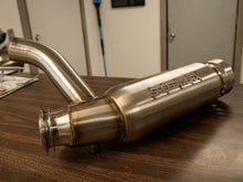 Load image into Gallery viewer, Speedwerx - 2022 - 2024 Polaris 850 Patriot BOOST RMK L2 Competition Series Stainless Steel Muffler POL850TM