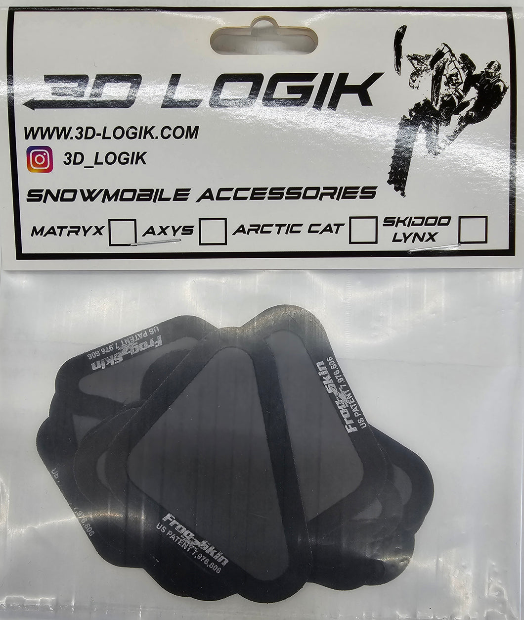 3D LOGIK - Replacement Frogzskin Screen Kit for the Polaris Matryx Ribkage Intake