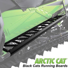 Load image into Gallery viewer, Arctic Cat - Black Cats Machined Boards - 2017-2024 M Riot X - Black
