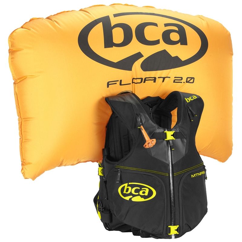 BCA - Float MtnPro 2.0 Avalanche Airbag Vest - Black & Yellow (NO Cylinder) XL/XXL 2024
