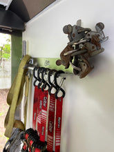 Load image into Gallery viewer, BM Fabrications - Aluminum Strap Rack, Trailer and Garage Wall Mount Storage System
