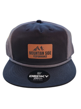 Load image into Gallery viewer, Mountain Side Performance Trucker Hat with Rectangle Patch

