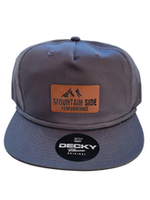 Load image into Gallery viewer, Mountain Side Performance Trucker Hat with Rectangle Patch
