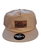 Load image into Gallery viewer, Mountain Side Performance Trucker Hat with Rectangle Patch
