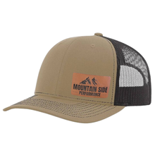 Load image into Gallery viewer, Mountain Side Performance Ball Cap with Rectangle Patch

