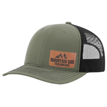 Load image into Gallery viewer, Mountain Side Performance Ball Cap with Rectangle Patch
