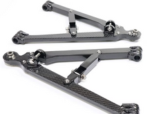 Load image into Gallery viewer, Carbonsled - Carbon Fiber Polaris 36&quot; Front End Suspension / A-arm Kit - Axys/Matryx
