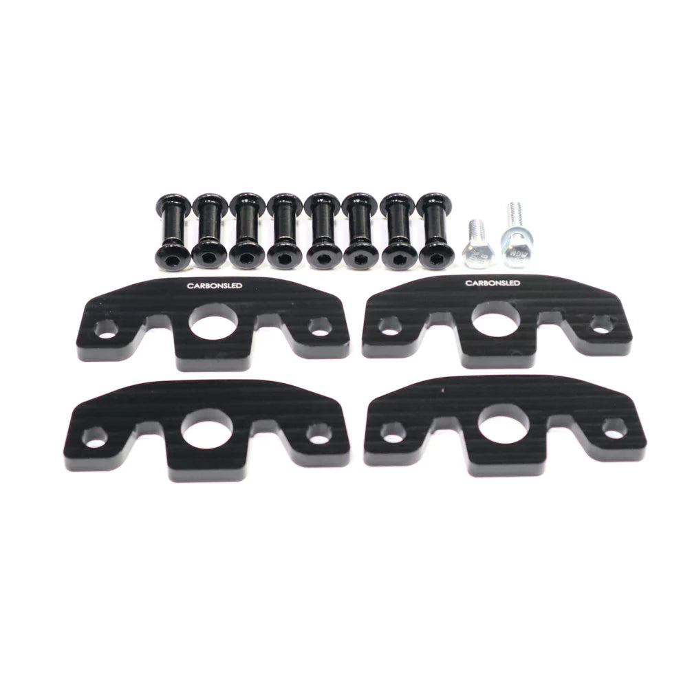 CarbonSled - Ultimate Polaris Gripper Aluminum Ski Brace Kit