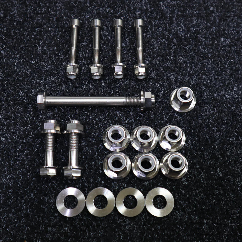 CARBONSLED - Ultimate Polaris Matryx / Axys Steering Titanium Bolt Kit
