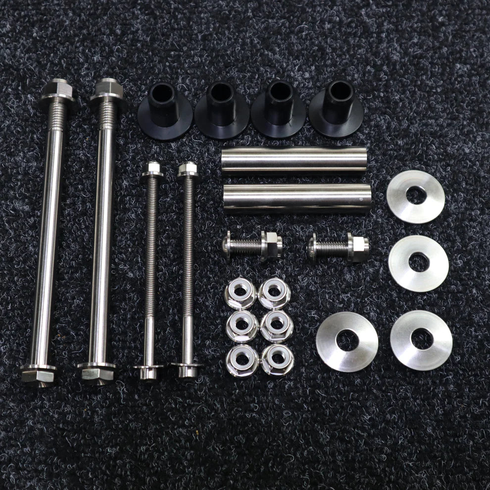 CARBONSLED - Ultimate Polaris Gripper Ski Titanium Bolt Kit