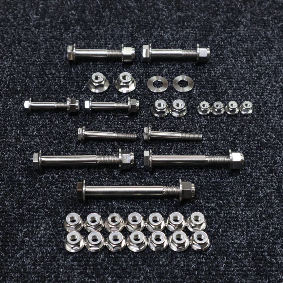 CarbonSled - Ultimate Polaris Matryx / Axys Front Suspension Titanium Bolt Kit