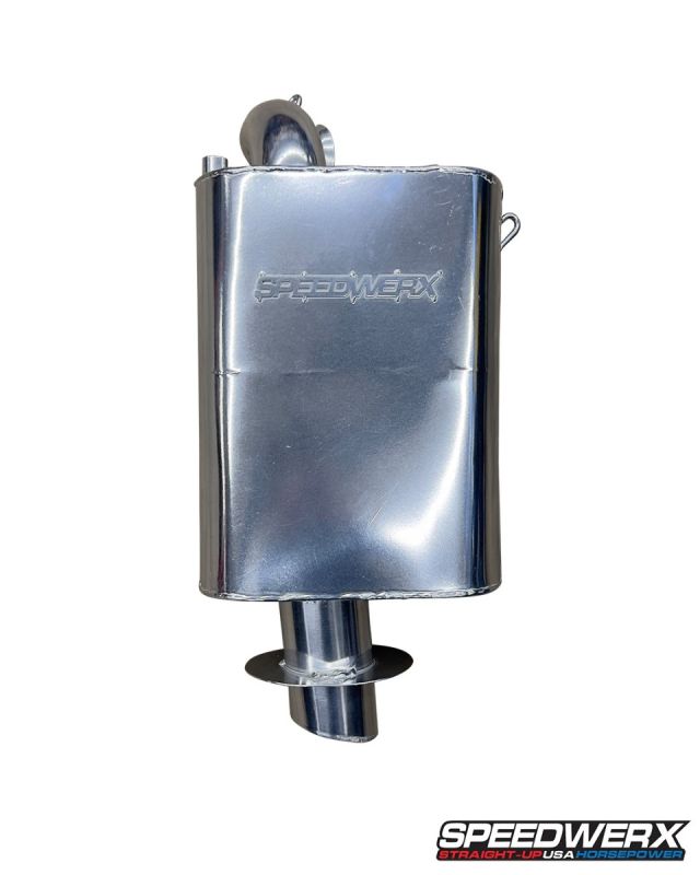 Speedwerx - Lightweight Muffler // Ceramic Coated // 2023-2025 Polaris 9R Matryx RMK