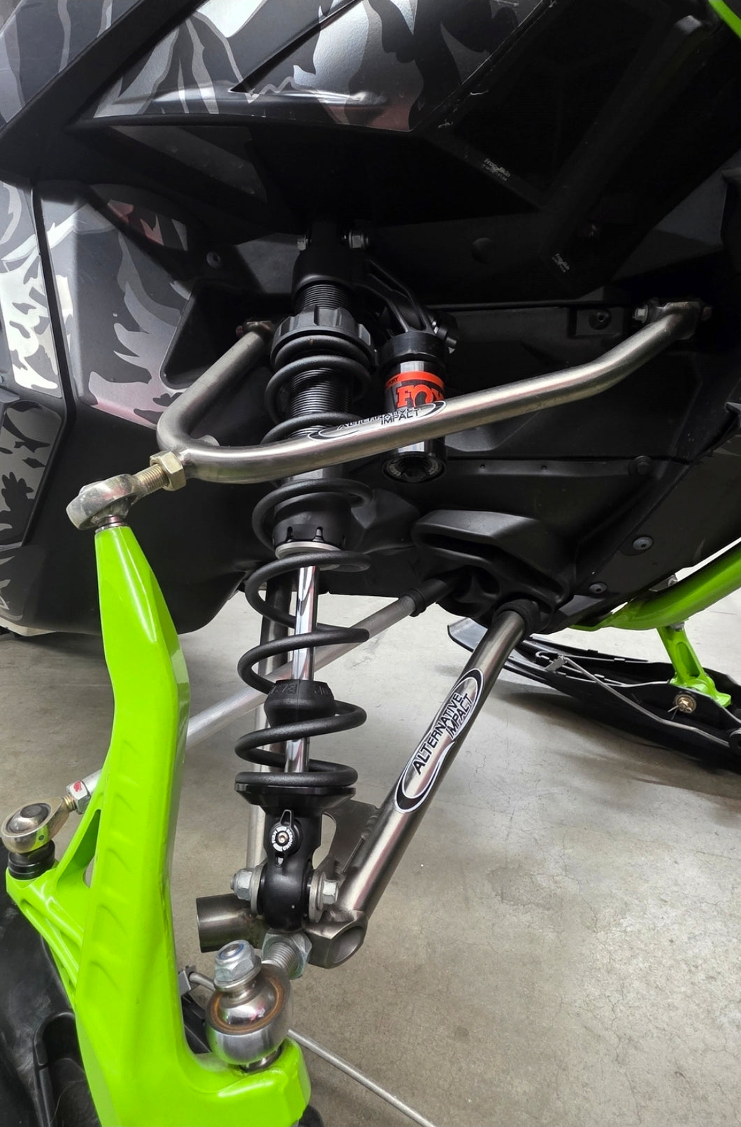 Alternative Impact - 2024-2026 Arctic Cat Catalyst 36″ Titanium True Clearance A-arm Kit