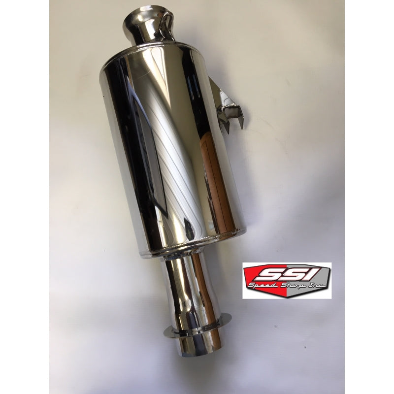 BDX / SSI - ARCTIC CAT 800 STAINLESS POLISHED MUFFLER, 2012-2023 Model 12-110